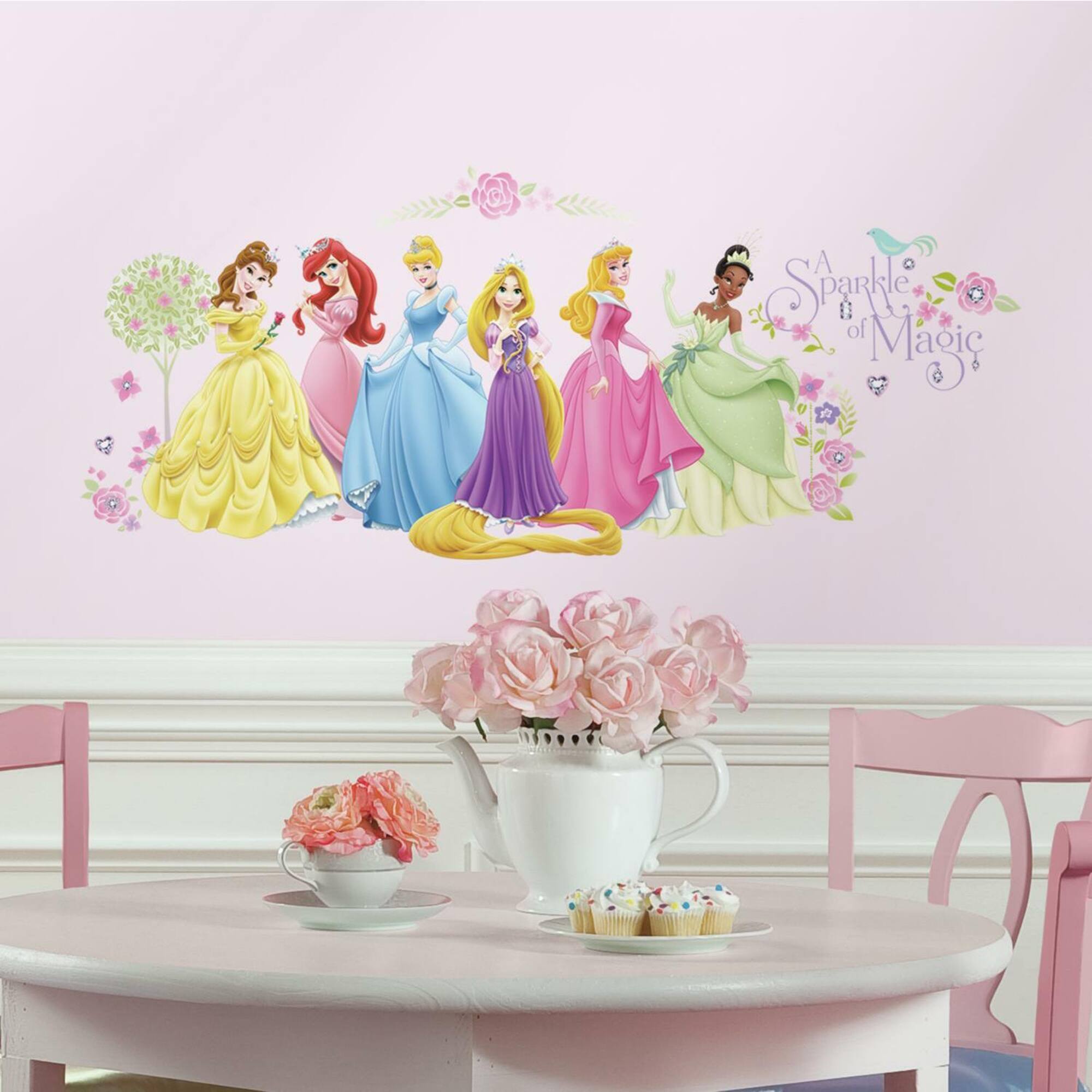 RoomMates Disney Princess Glow Princess Decals